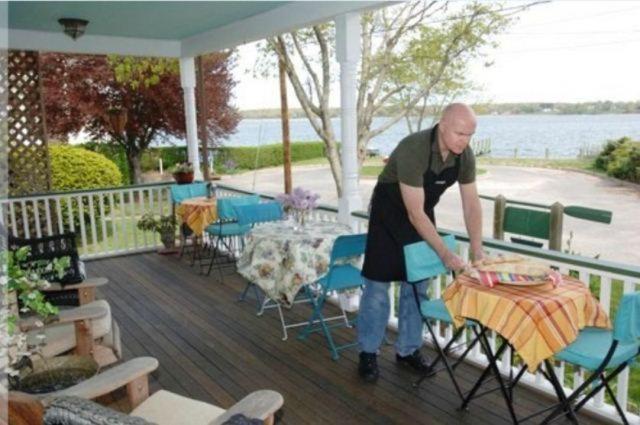 The Stirling House Waterfront Inn Greenport Buitenkant foto